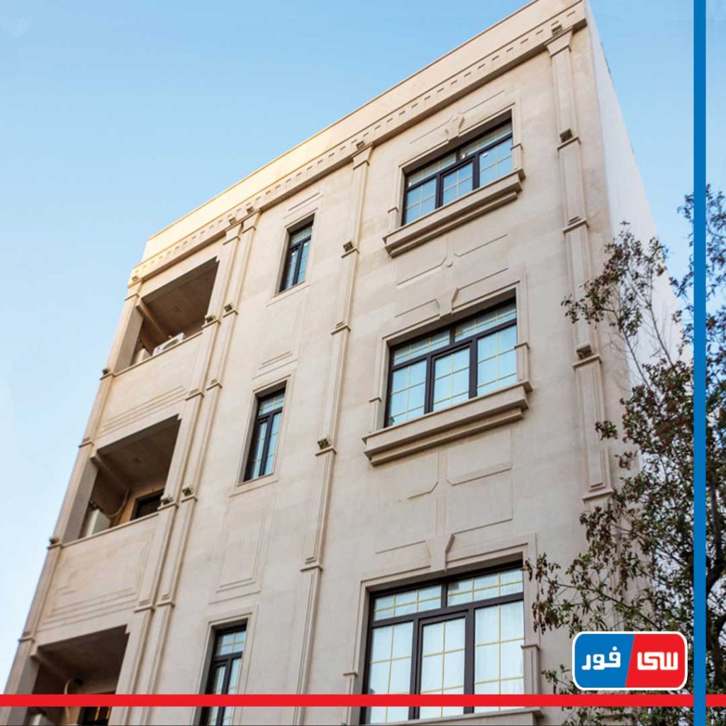 قیمت پنجره دوجداره سی فور و بروز ترین قیمت پروفیل c4