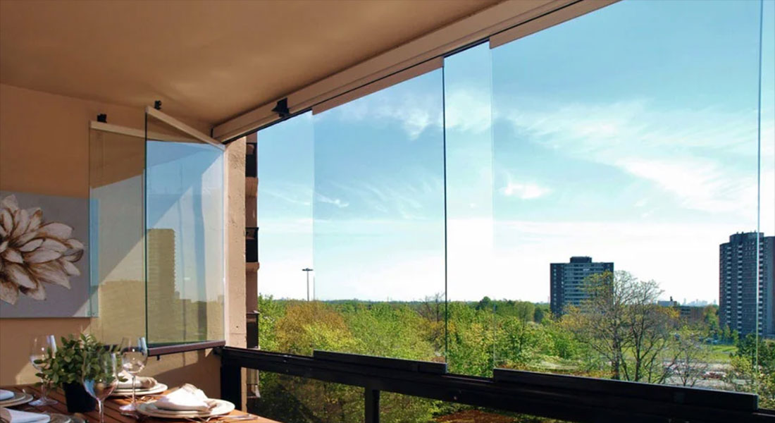 مدل پنجره برای بالکن