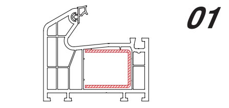 قیمت پروفیل قاب وین تک