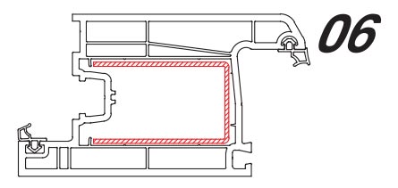 قیمت پروفیل درب وین تک