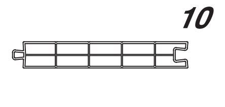 قیمت پروفیل پنل ۲۰*۱۲۵ دو محفظه شیار دار وین تک