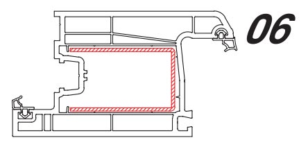 قیمت پروفیل درب وین تک