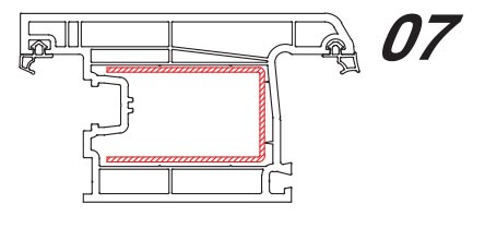 قیمت پروفیل درب بیرون بازشو وین تک
