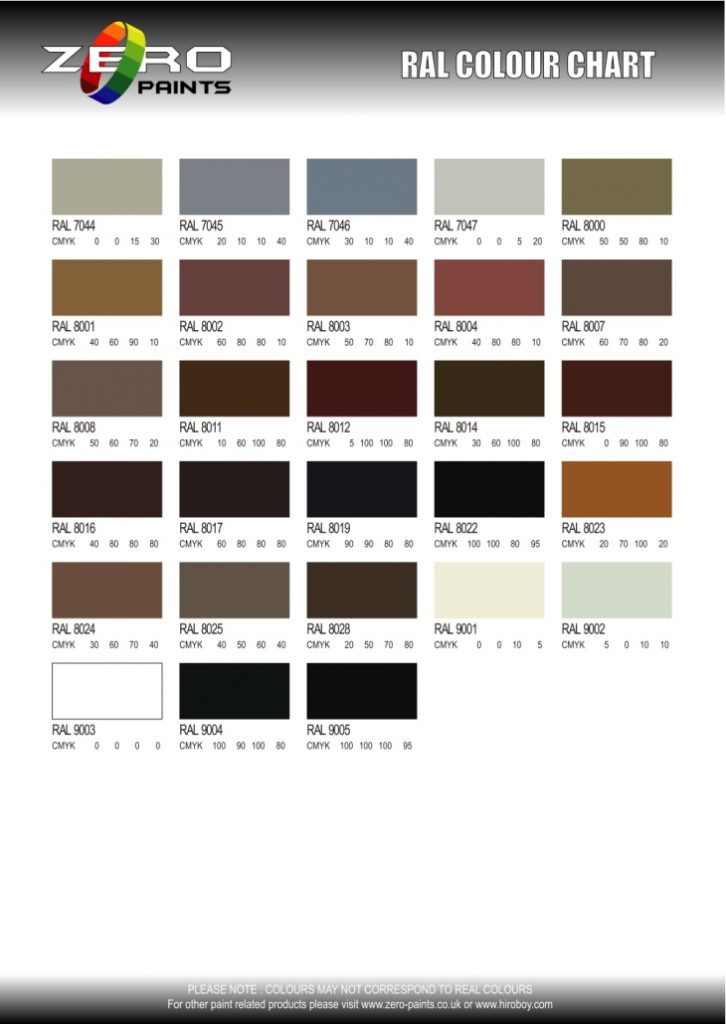 کالیته رنگ پروفیل