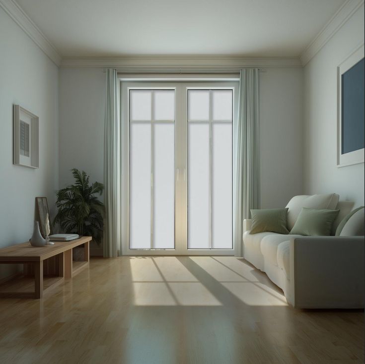 Frosted window film professional grade and cut to your exact window measurements