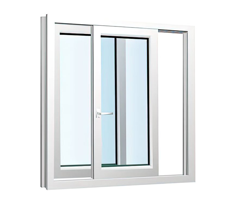 Upvc sliding double glazed window