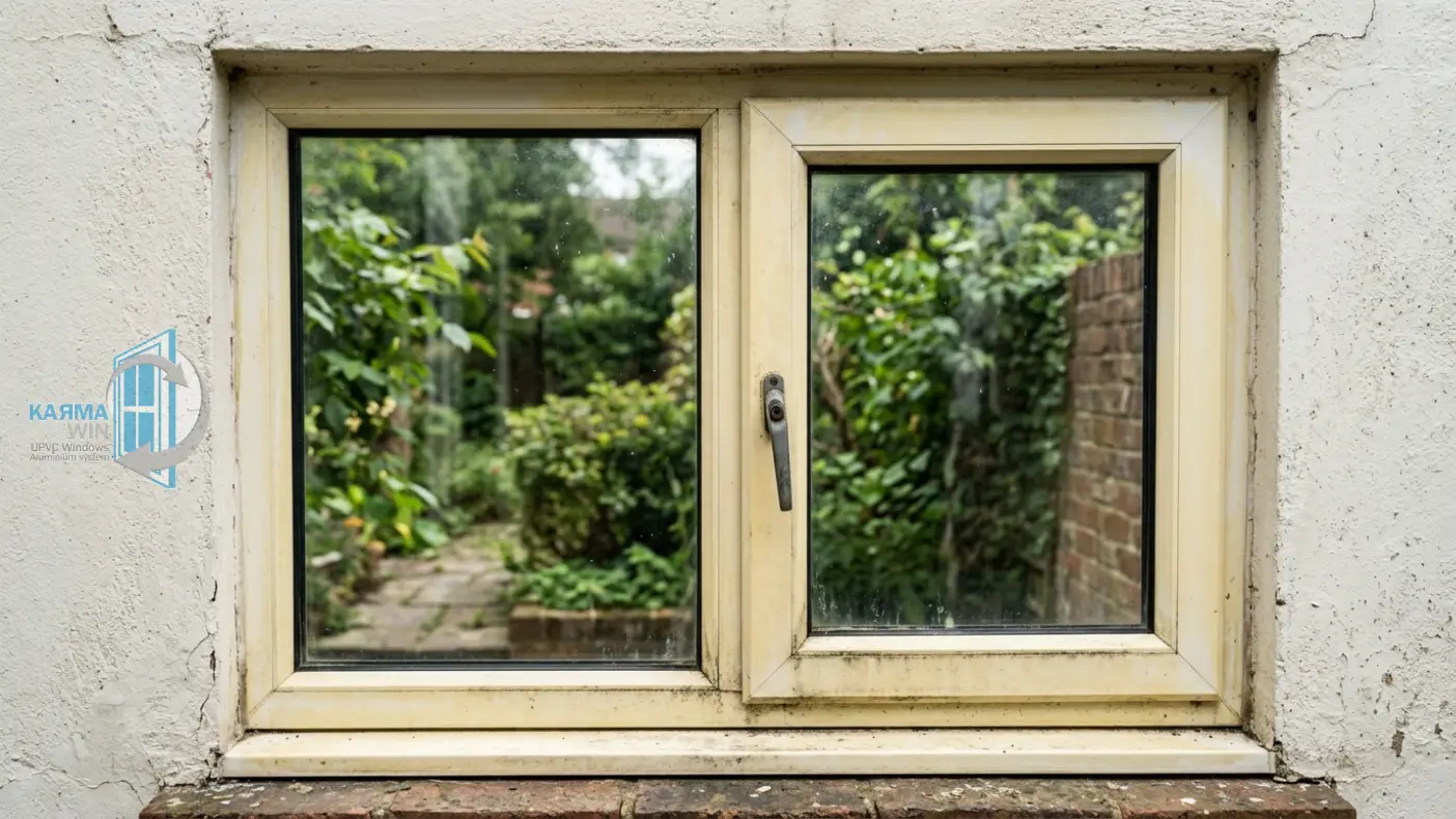 تغییر رنگ پنجره دوجداره upvc 1